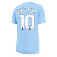 Manchester City Jack Grealish #10 Replika Hemmatröja Dam 2023-24 Kortärmad